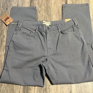 Orvis Men’s 1856 Stretch Twill 5-Pocket Pants | color: gray | size: 36x32